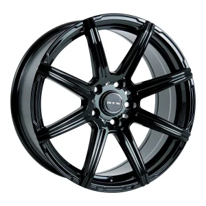 RTX Wheels – Compass – Black – 15″x6.5″ 38mm – All weather Wheels – 081543